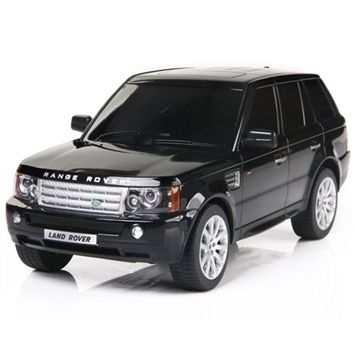 Carro Range Rover Escala 1:24 com Controle Remoto Preto