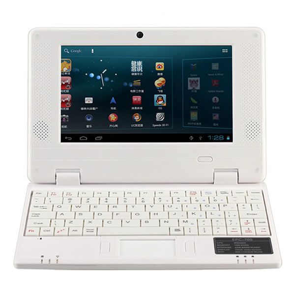 Netbook de 7 Polegadas com Android 4.0 com WI-FI e entrada p