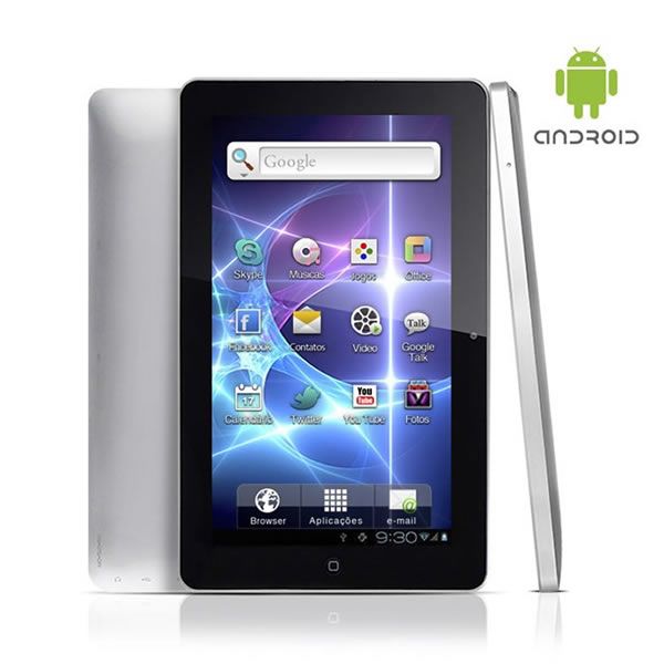 Tablet de 10 polegadas com Android 4.0
